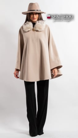 Pelerina de lână Sentierri 859 neagra [2]