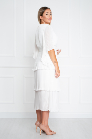 Rochie Ad midi alba [2]