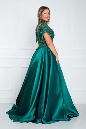 Rochie Adelia lunga verde [1]