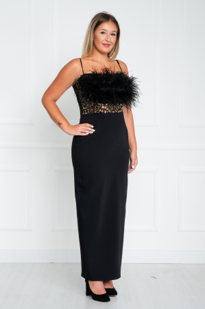 Rochie Adora midi neagra [2]