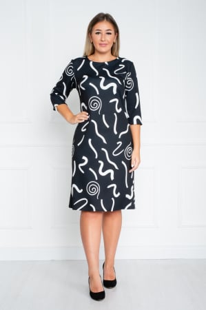 Rochie Ailani midi neagra [0]