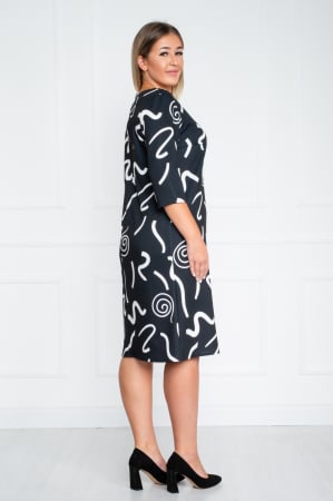 Rochie Ailani midi neagra [3]