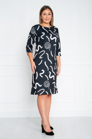 Rochie Ailani midi neagra [2]