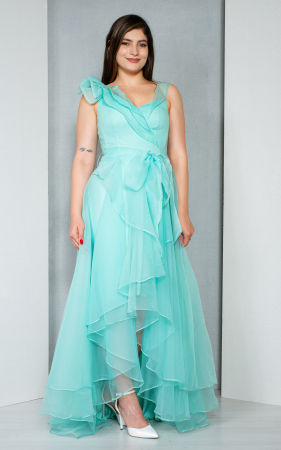 Rochie Aliyah lunga menta [2]