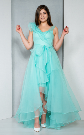 Rochie Aliyah lunga menta [0]