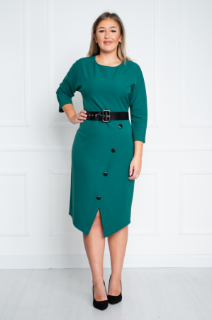 Rochie Aliyah midi verde [0]