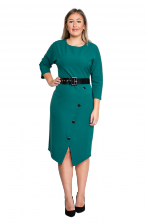 Rochie Aliyah midi verde [4]