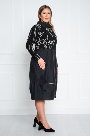 Rochie Alizeh midi neagra [2]