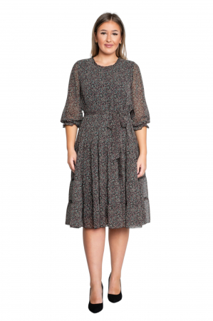 Rochie Alma midi neagra [4]