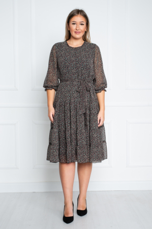 Rochie Alma midi neagra [0]