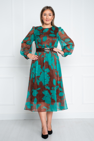 Rochie Alora midi verde [1]
