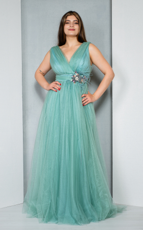 Rochie Alouette lunga vernil [2]