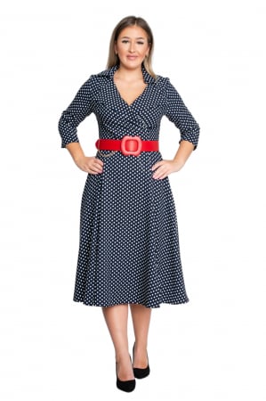 Rochie Alya midi neagra [4]