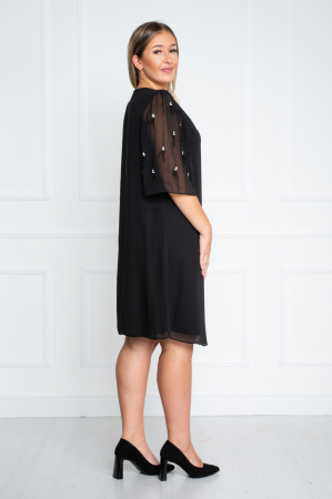 Rochie Amalia midi neagra [3]