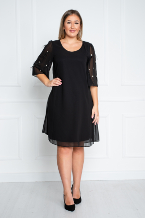 Rochie Amalia midi neagra [1]