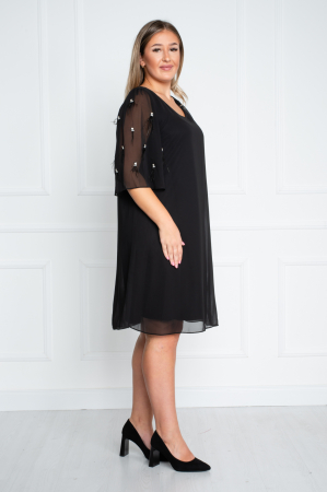 Rochie Amalia midi neagra [2]