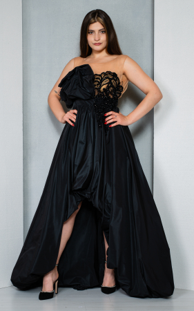 Rochie Amaryllis lunga neagra [0]