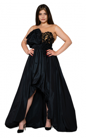 Rochie Amaryllis lunga neagra [4]