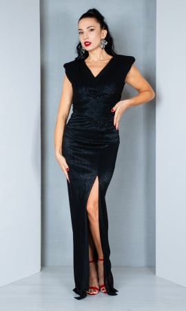 Rochii de nunta - Rochie Anjali lunga neagra