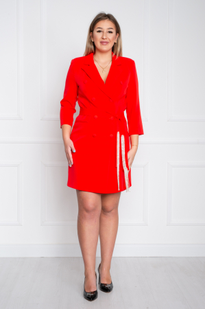 Rochie Annalise scurta corai [0]