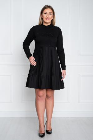 Rochie Anneliese scurta neagra [1]