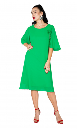 Rochie Annika midi verde [4]
