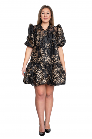 Rochie Annika scurta animal-print [4]