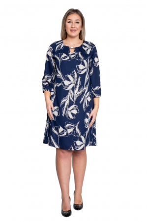 Rochie Anouk midi bleumarin [5]