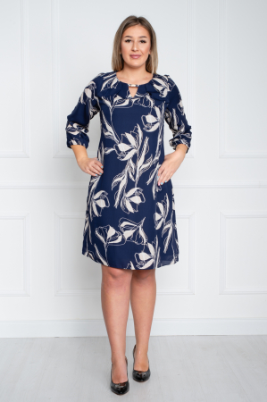 Rochie Anouk midi bleumarin [1]