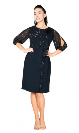 Rochie Anouk midi neagra [6]