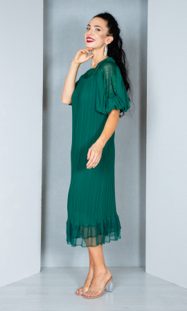 Rochie Anthea midi verde [2]