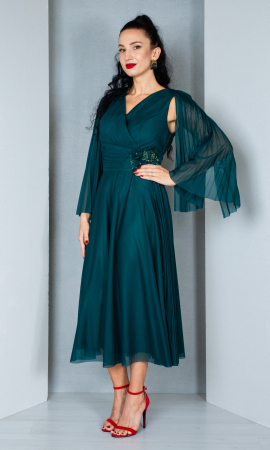 Rochie Antoinette midi verde [2]