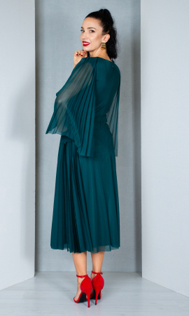 Rochie Antoinette midi verde [3]