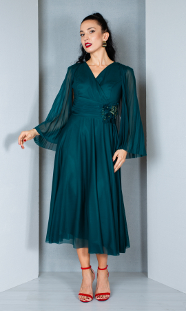 Rochie Antoinette midi verde [1]