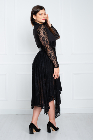 Rochie Arrietty midi neagra [3]