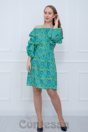 Rochii - Rochie Aya verde
