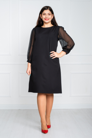 Rochie Braelyn midi neagra [1]