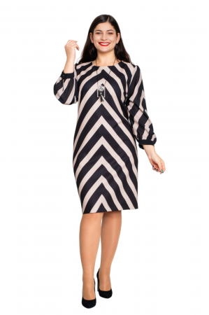 Rochie Braylee midi crem [4]