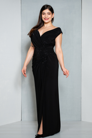 Rochie Brigid lunga neagra [2]