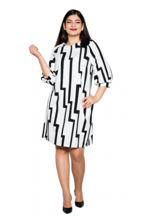 Rochie Brinleigh scurta alba [5]