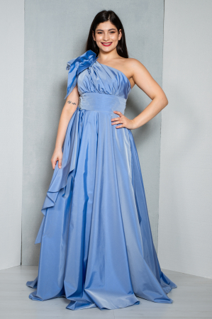 Rochie Brixley lunga mov [2]