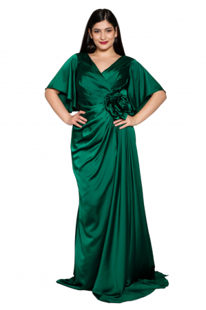 Rochie Brook lunga verde [5]