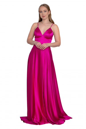 Rochie lunga roz [4]