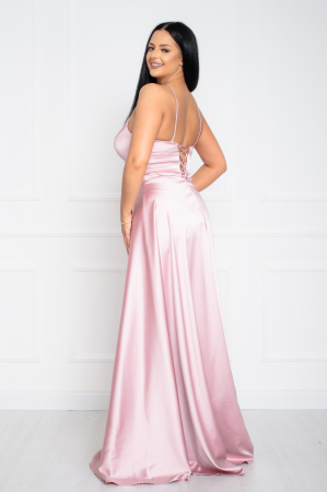 Rochie Camilla lunga roz [3]