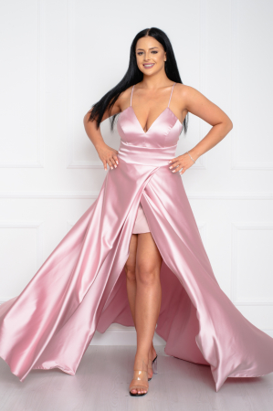 Rochie Camilla lunga roz [1]