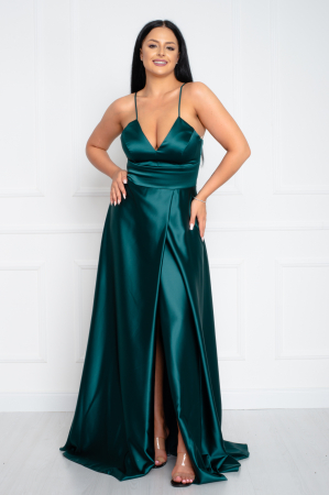 Rochii de banchet - Rochie Camilla lunga verde