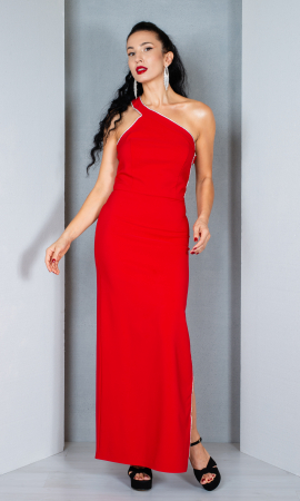Rochii de seara - Rochie Capri lunga rosie
