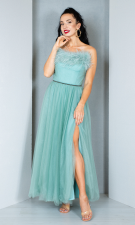 Rochii de nasa - Rochie Carmela midi menta