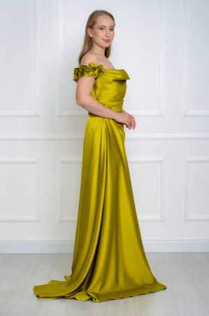 Rochie lunga fistic [2]