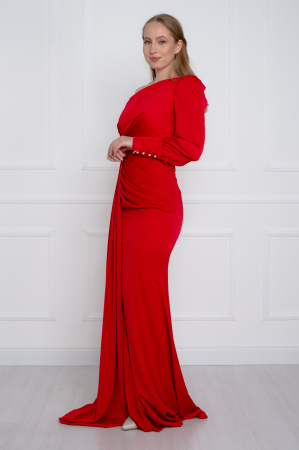 Rochie lunga rosie [2]